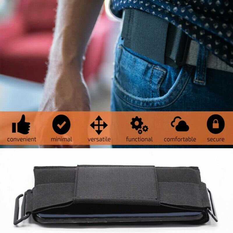 Invisible Wallet Waist Bag Mini Pouch for Key Card Phone Sports Outdoor Belt Bag Portable Casual Hidden Security Phone Cases