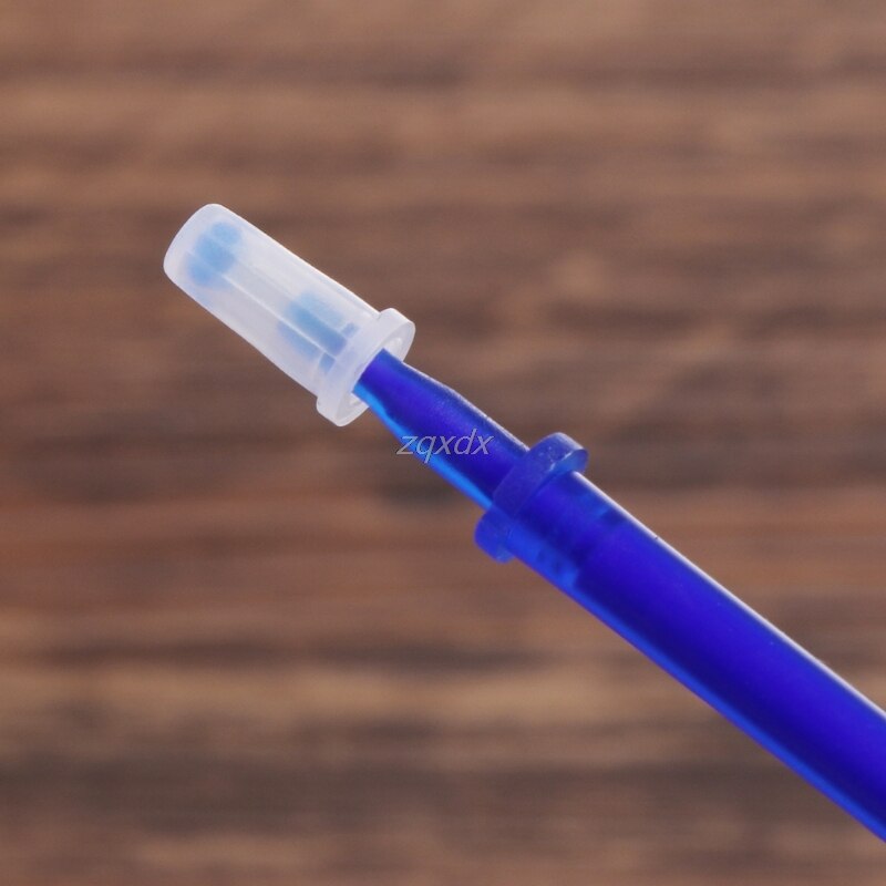 10 stk/sæt 0.5mm sletbare gel blækpen refills magisk skrivning studie kontorartikler engros