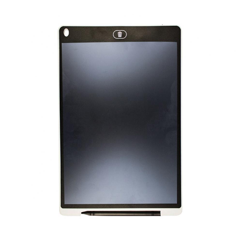 Digital Handwriting Pad Drawing Board Writing Tablet Colorful Drawing Tablet LCD Screen Electronic 12inch Graphic Drawing Tablet: White