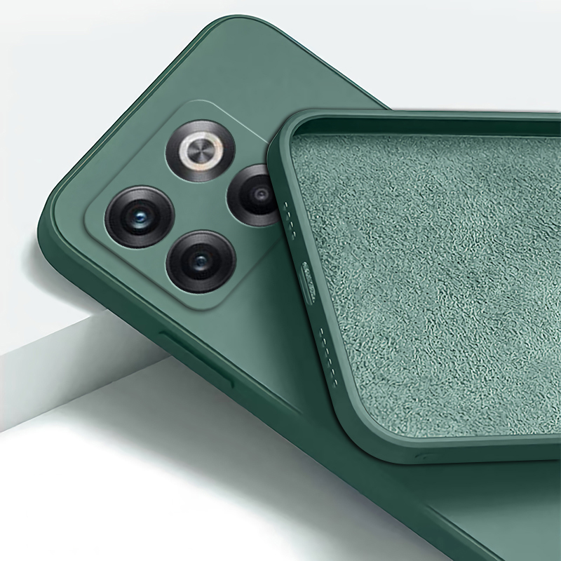 Funda de teléfono Original para OnePlus 10 T, Funda de silicona líquida, Funda protectora trasera para cámara One Plus 10 T, OnePlus 10 T