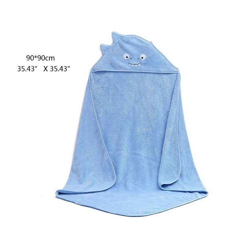 Babyponcho badhandduk sammet fleecehuva spädbarnshanddukar filt nyföddhandduk  d5qf