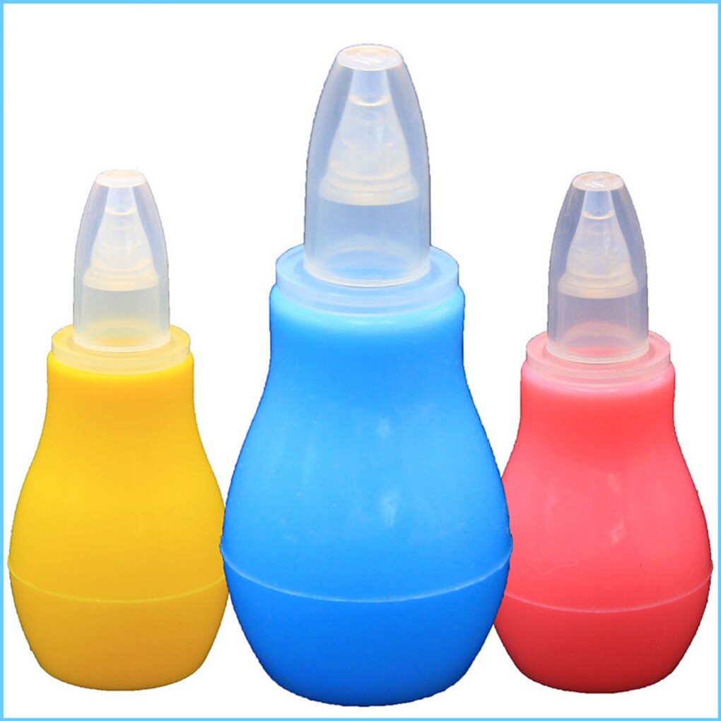 -né Bébé Silicone Bébé Aspirateur Nasal Sûr Bébé Nez Nettoyeur Snot Aspirateur Embout Souple Nettoyant Bébé Soins Produits