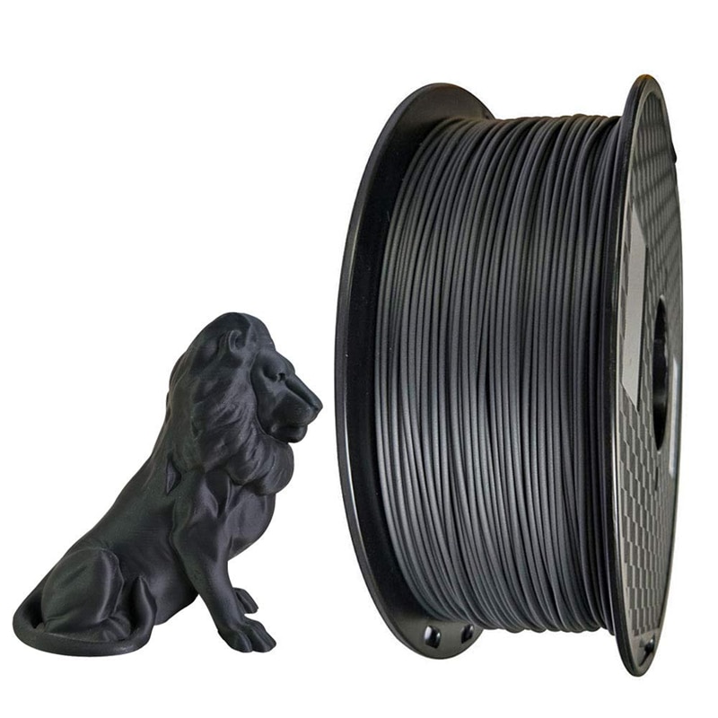 PLA mat Finish 3d yazıcı filament 1.75mm 1kg yüzey söndürme baskı malzemeleri İnanılmaz canlı renkler