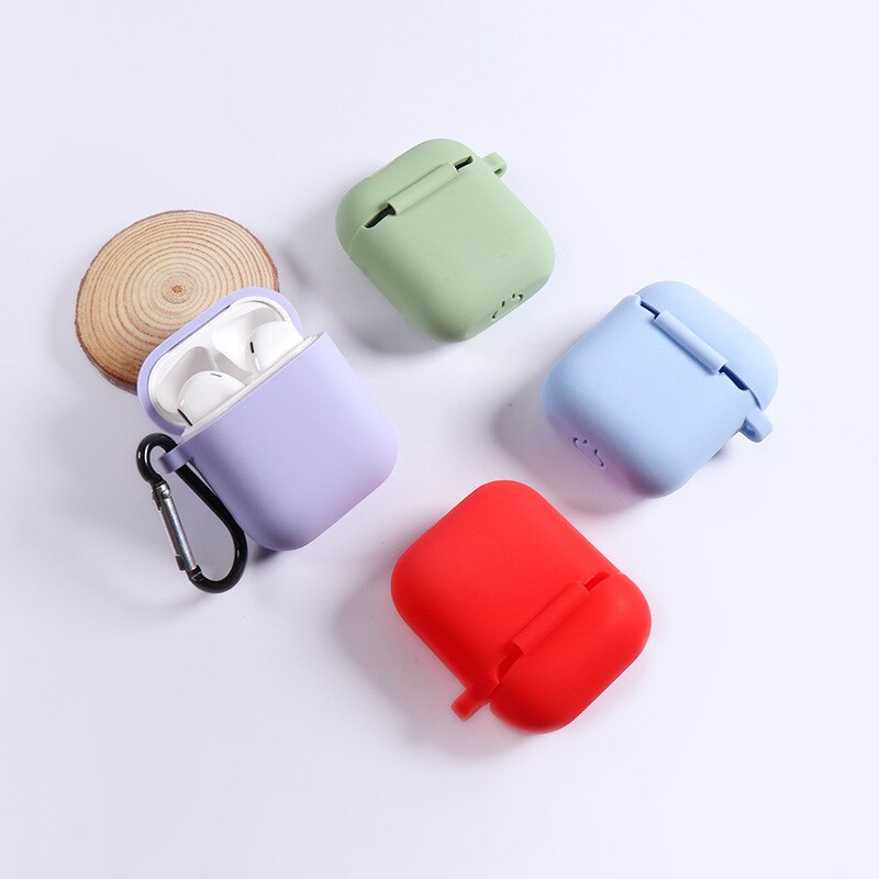 Silikonowe Etui do AirPods - Ochronne Pokrowiec na Bezprzewodowe Słuchawki Apple