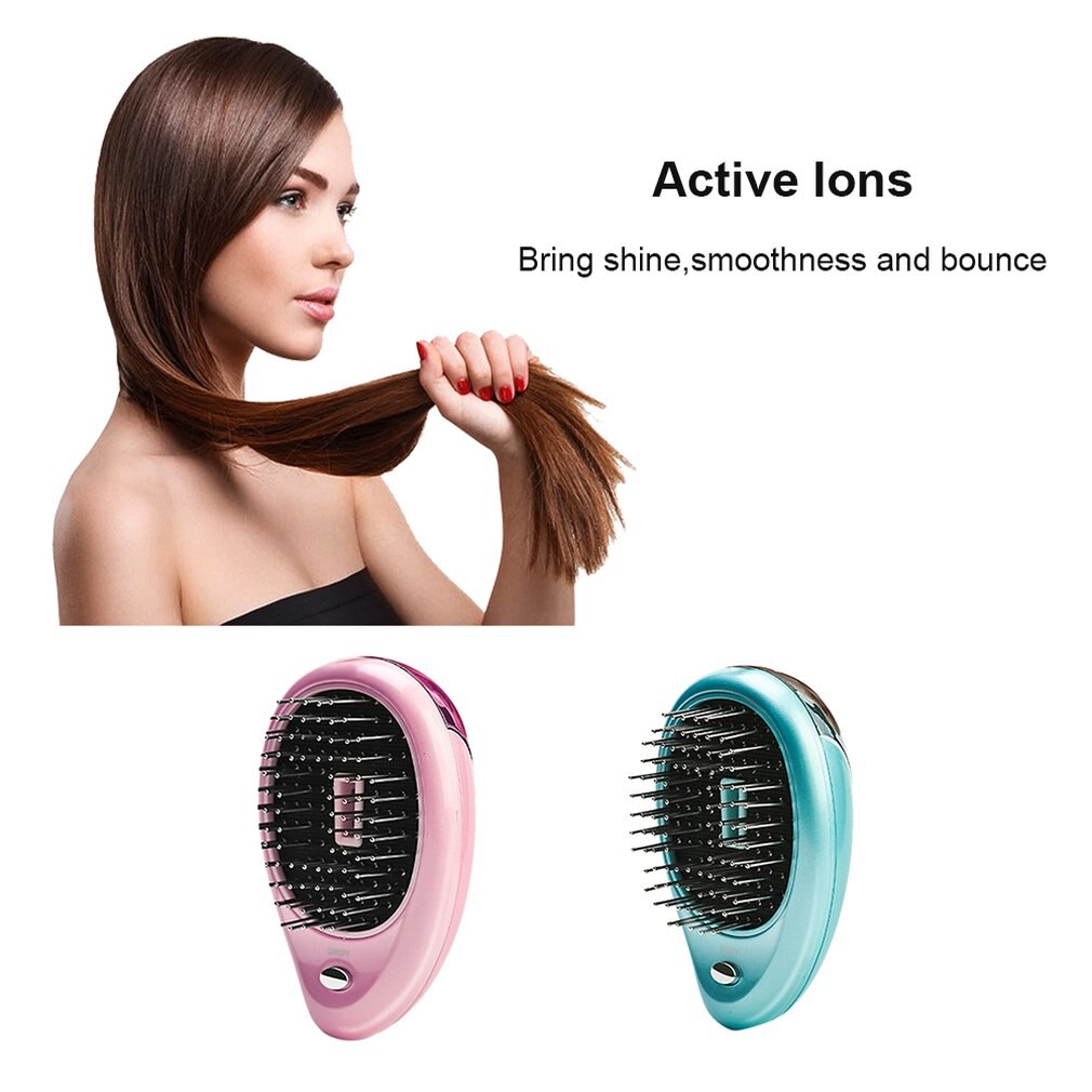 Elektrisk vibration anti håravfall magnetisk massage kam bärbar jon hårväxt kam borste huvud hårbotten massage kam avslappning