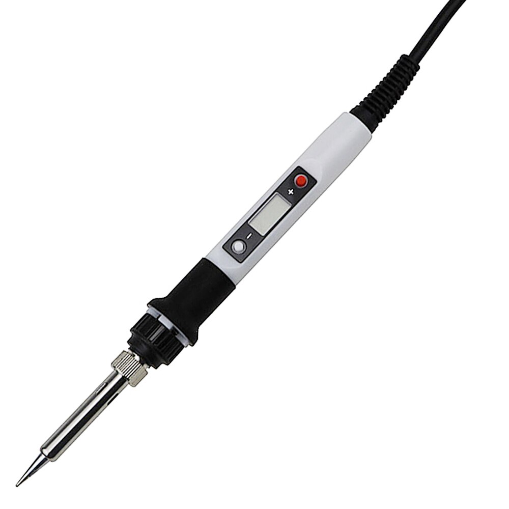 60W Temperatur Einstellbar Elektrische Lötkolben 110V 220V 80W Digital Display Solder Stift Schweißen Reparatur Werkzeuge: 220V EU Plug / 80W Sleep White