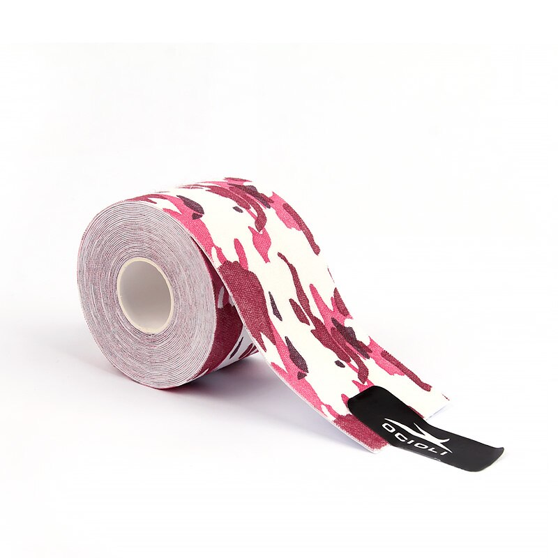 Kinesiologie Tape Baumwolle Elastic Band Fitness Kinesiologie Band Sport Band Basketball Unterstützung Pflege Knie Bandage: 7