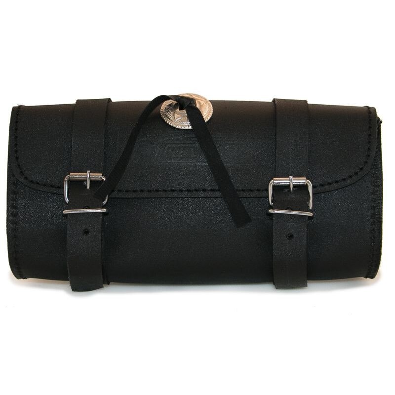 Kenrod-Bolsa de herramientas de cuero duro, color negro