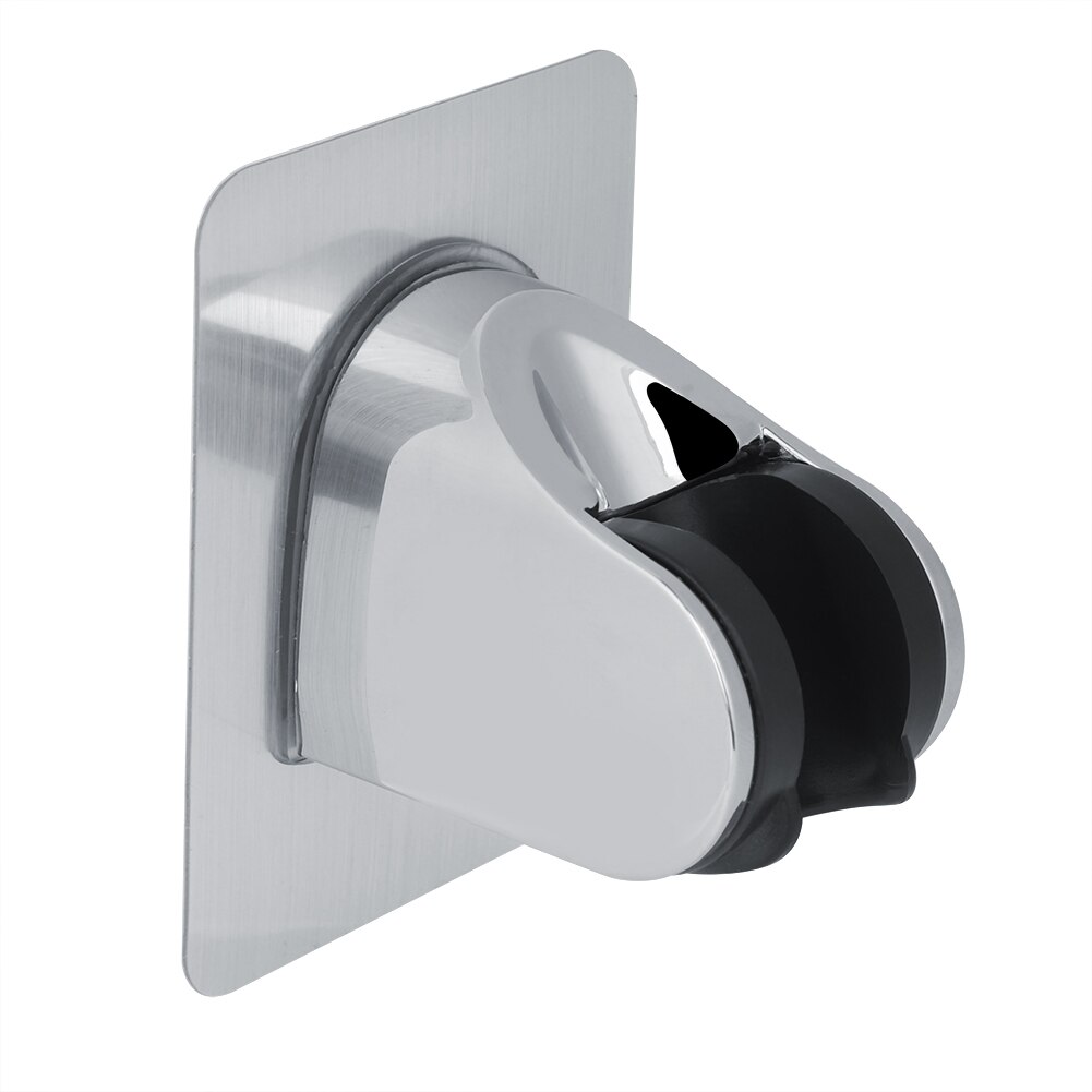 Verstelbare Chromeplated zelfklevende Douchekop Holder Bracket Base badkamer verstelbare douchekop houder Goedkope Prijs