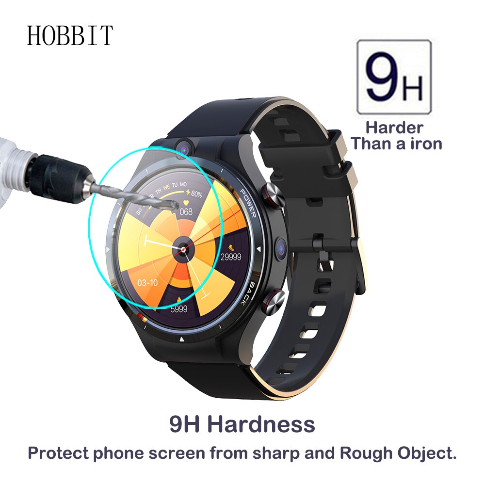 2PCS Tempered Glass For LEMFO LEM 15 12 14 L7 L6 L8 L9 LF26 SmartWatch Screen Protector Anti-Scratch Waterproof Film Guard Glass