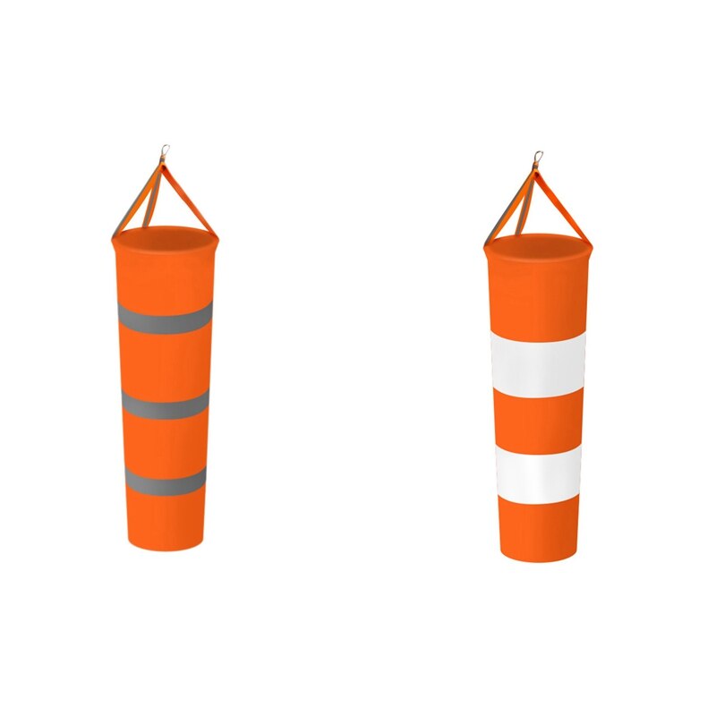 2 Pcs Weather Nylon Wind Sock Weather Vane Windsock Outdoor Toy Kite,Wind Monitoring Needs Wind Indicator 80CM: Default Title