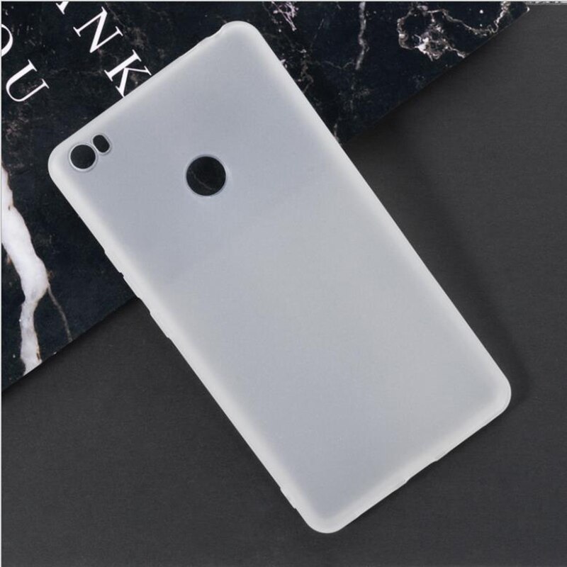 Für Mi Max Zurück Ring Halfter Halterung Telefon fallen Abdeckung Telefon TPU Weiche Silikon Fällen für Xiaomi Mi Max 2016001 2016002 6.44&quot;: TPU Fall Weiß