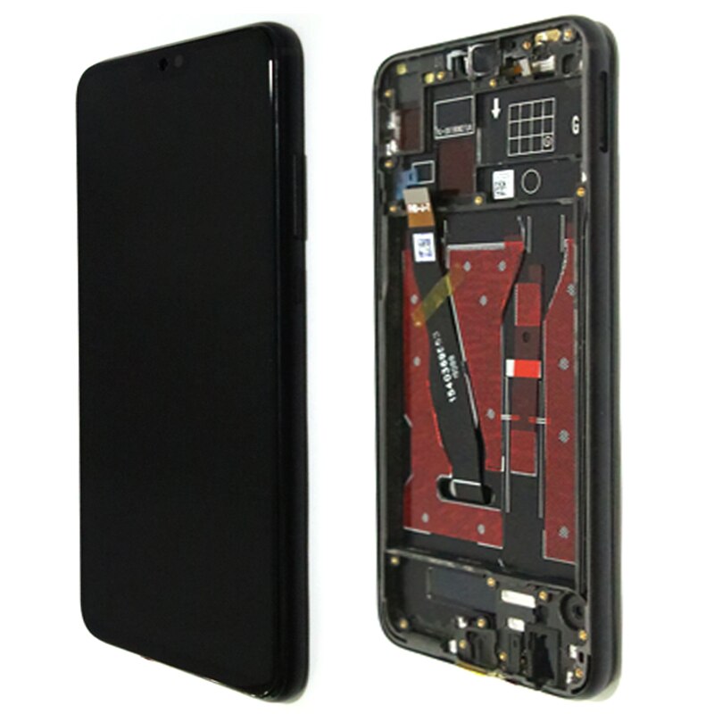 Pantalla 100% Original de 6,5 pulgadas con marco para Huawei Honor 8X, digitalizador de pantalla táctil LCD, piezas de reparación de JSN-L21 de JSN-L42