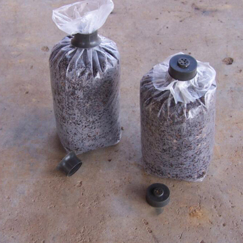 PVC Paddestoel Spawn Grow Bag groeiende Planten potten ring teelt planter Substraat Hoge Temp Pre Afsluitbare Tuin Planter Gereedschap
