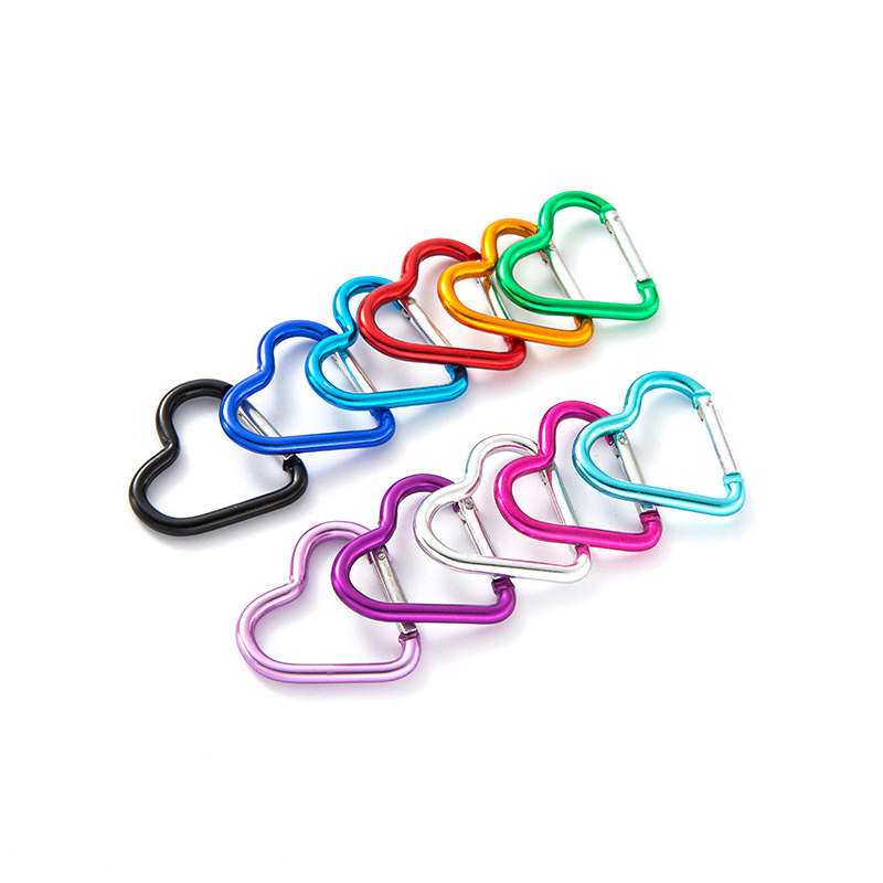 1/2/5pcs Sleutelhanger Mini Karabijnhaak Aluminium Gesp Lente Karabijnhaak Karabijnhaak Clip Sleutelhangers Outdoor Camping accessoires
