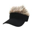 Unisex Men Hat Novelty Beanie Hat Funny Short Wig Winter Cap Casual Pure Color Sport Hip-Hop Sun Hat Bone Low: 9