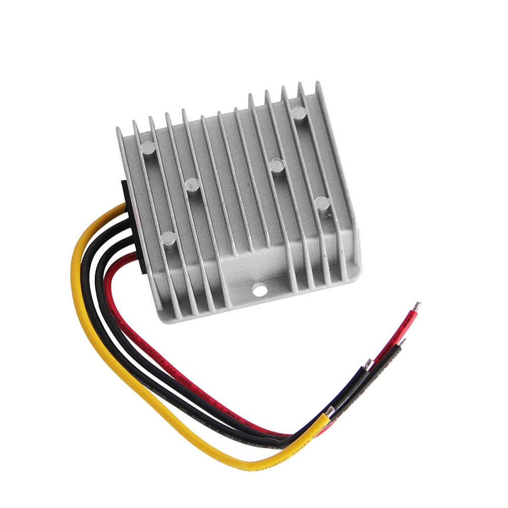 Convertisseur mâle à 12V cc | Pour G OLF chariot, convertisseur de tension de 20 ampères 48V et 36V, régulateur de tension à 12V