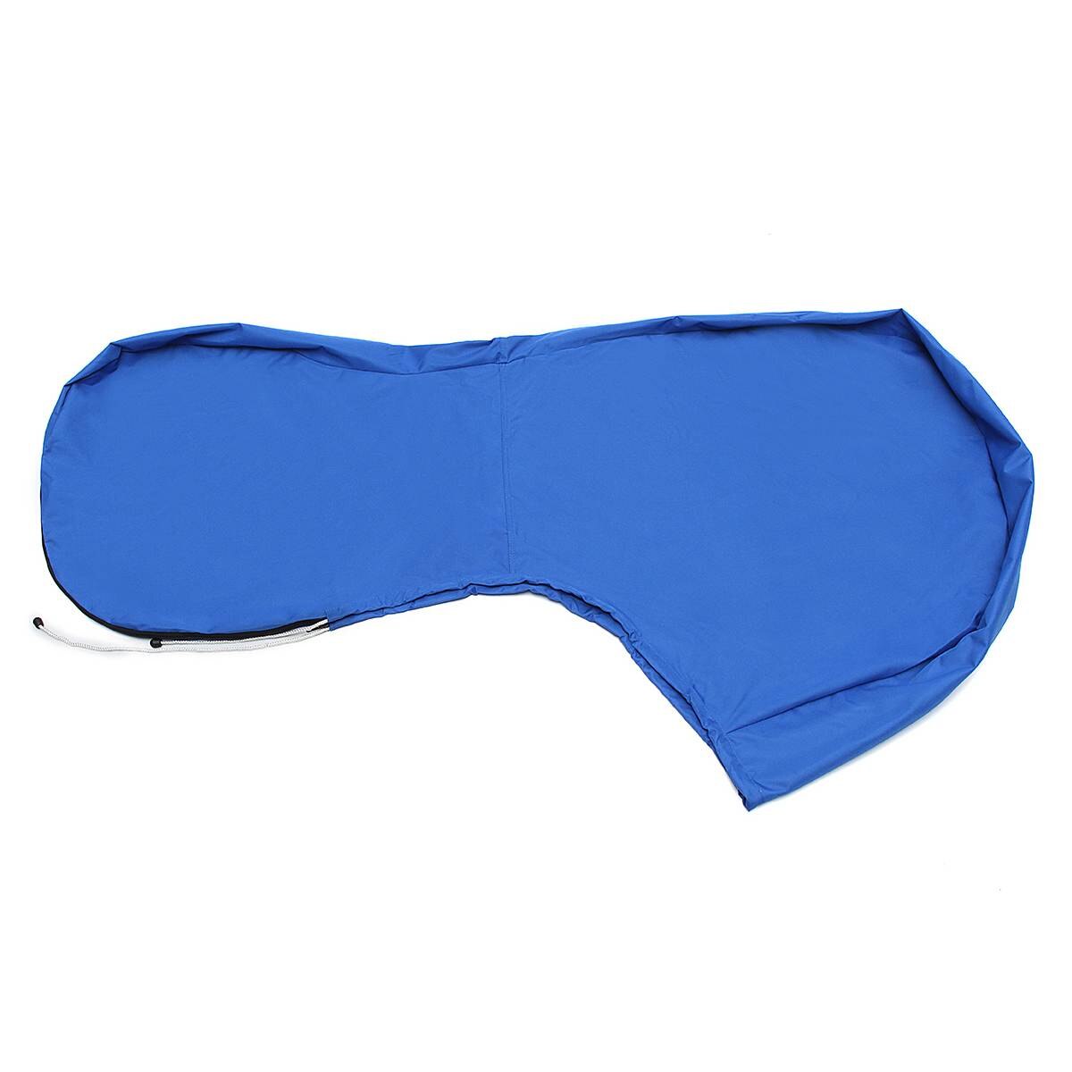 600D Boat Full Outboard Engine Cover Engine Motor Covers Protector Blue For 6-225HP Waterproof