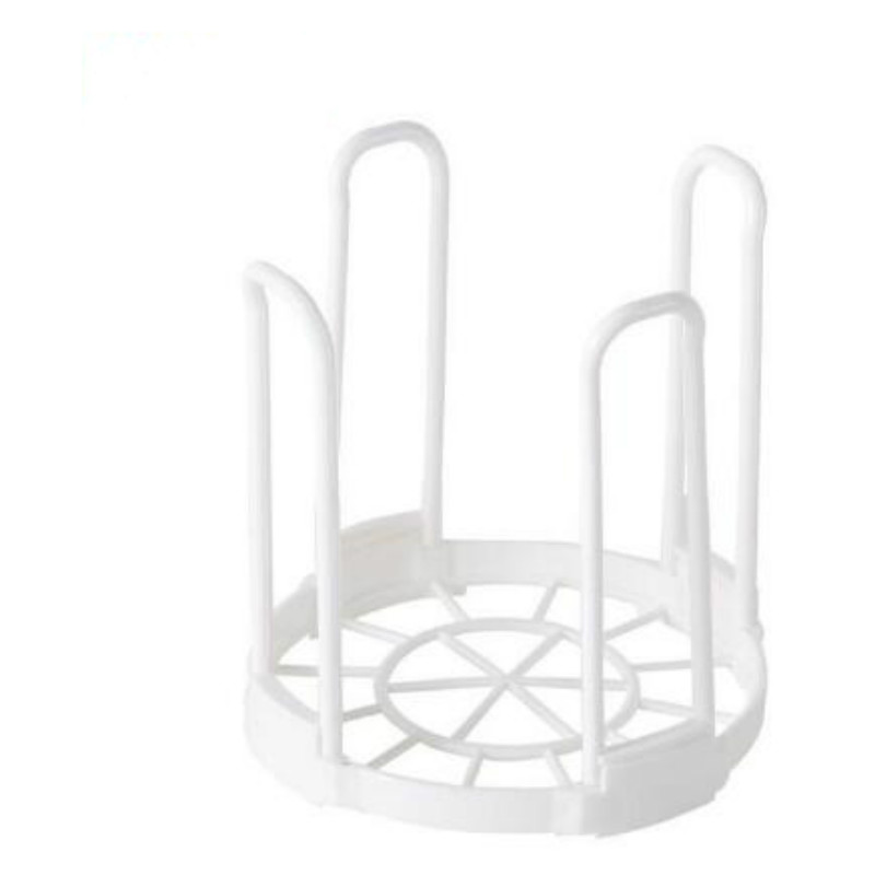 Plastic dish rack kitchen tableware storage rack drain rack dish rack shelf put bowl shelf LB912117: white