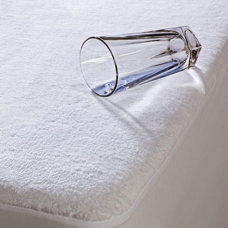160X200cm Smooth Waterdichte Matrashoes Luxe Badstof Matras Protector Cover Voor Bed Ademende Bescherming Pad