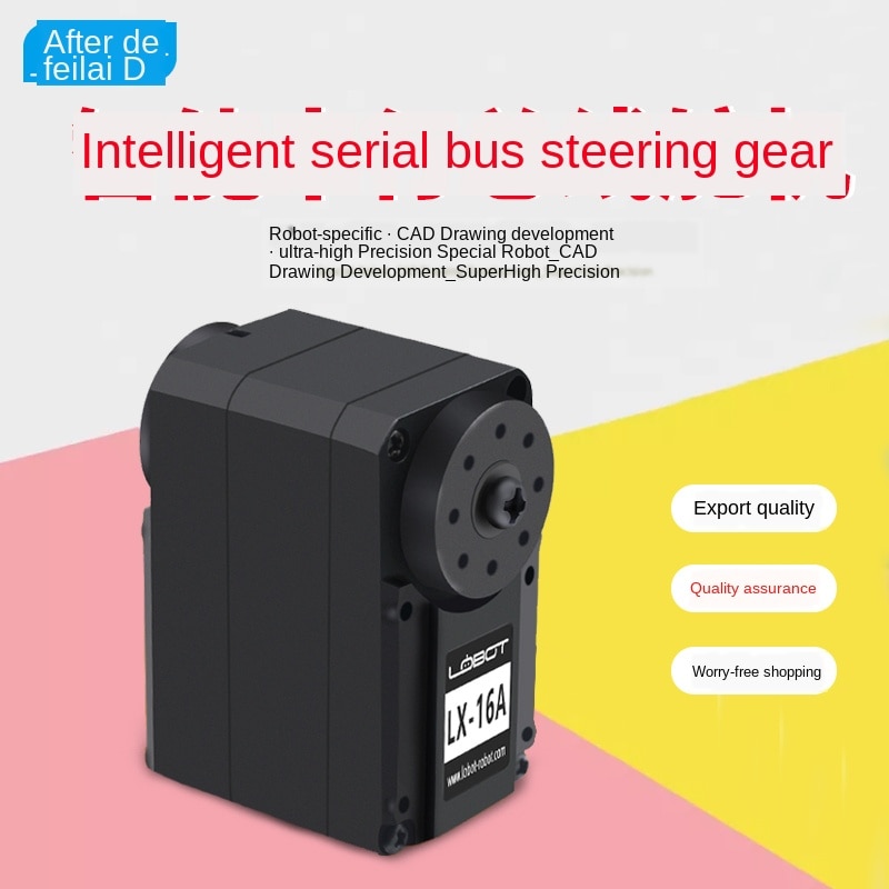 Serial Bus Steering Gear/Smart Serial Port Biaxial with Numbers Steering Gear LX-16A/Robot Big Torque High Precision