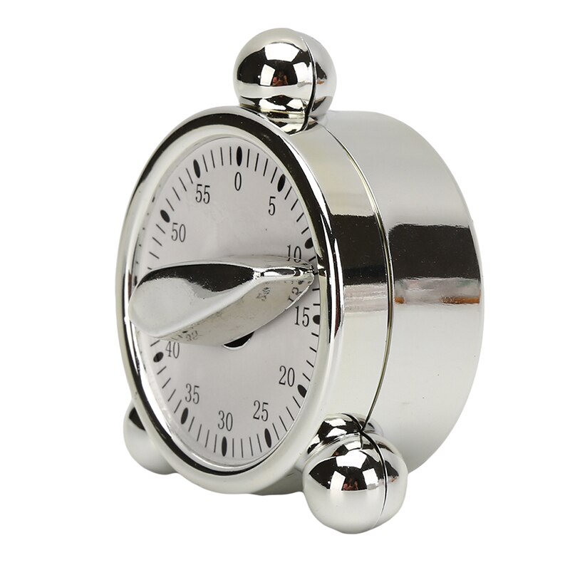 Kitchen Timer Mechanical Timer Small Alarm Clock Wind Up Student Time Manager Cooking Countdown Timer