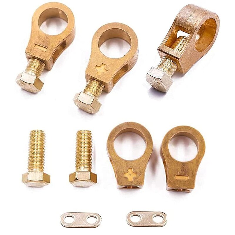 Battery Terminal Connector Car Positive Negative Copper Battery Extension Wire Cable Car Thicken Battery Clip