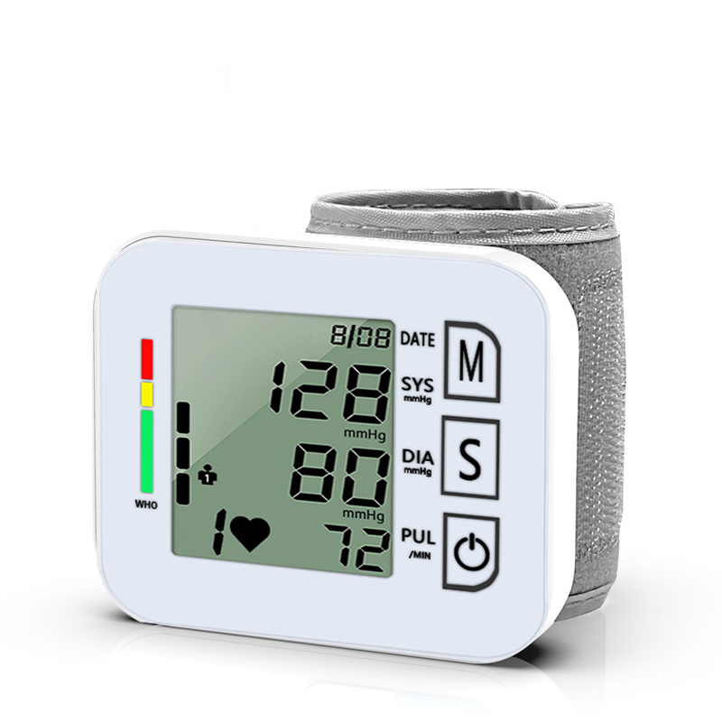 Automatische Digitale Pols Bloeddrukmeter Voor Meten Heart Beat Pulse Rate Dia Tonometer Bloeddrukmeter Oximeter