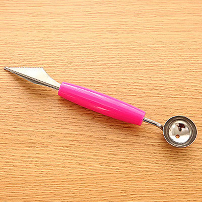 Cuchillo para tallar fruta, bola de helado, cuchara, herramienta de surtido de platos fríos, utensilios de cocina