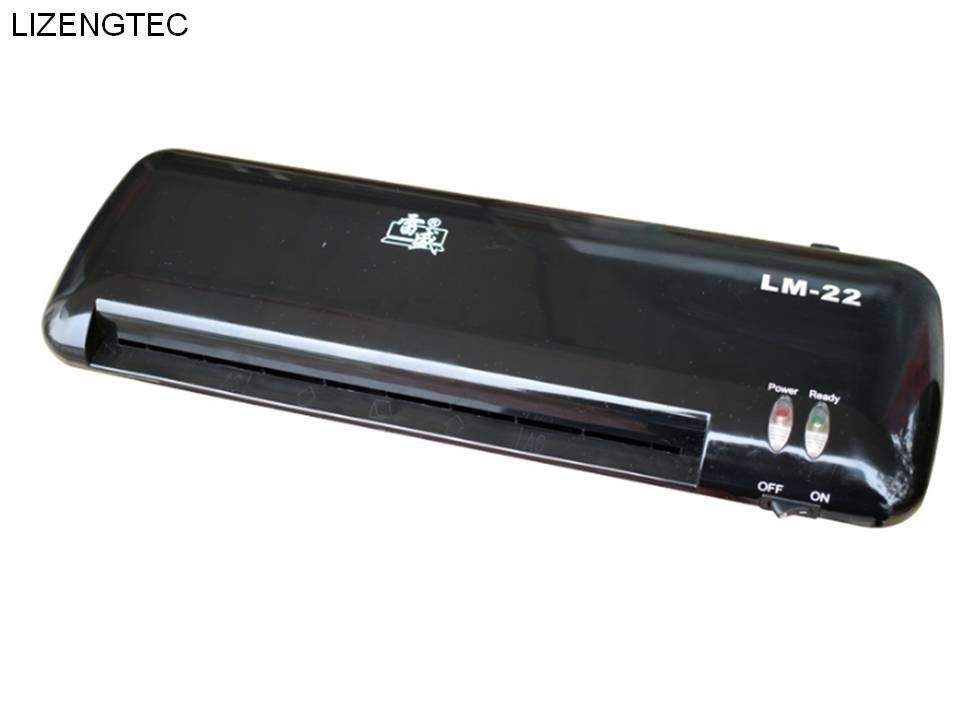 LIZENGTEC-máquina laminadora de calor para oficina , , calentamiento rápido, para papel A4, documentos y fotos,