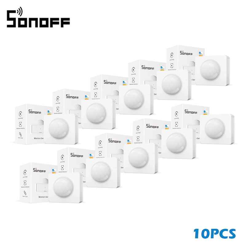 SONOFF – capteur de mouvement EWelink PIR3-RF 433MHz, commutateur bi, alarme de sécurité, Notification, fonctionne avec SONOFF RF Bridge