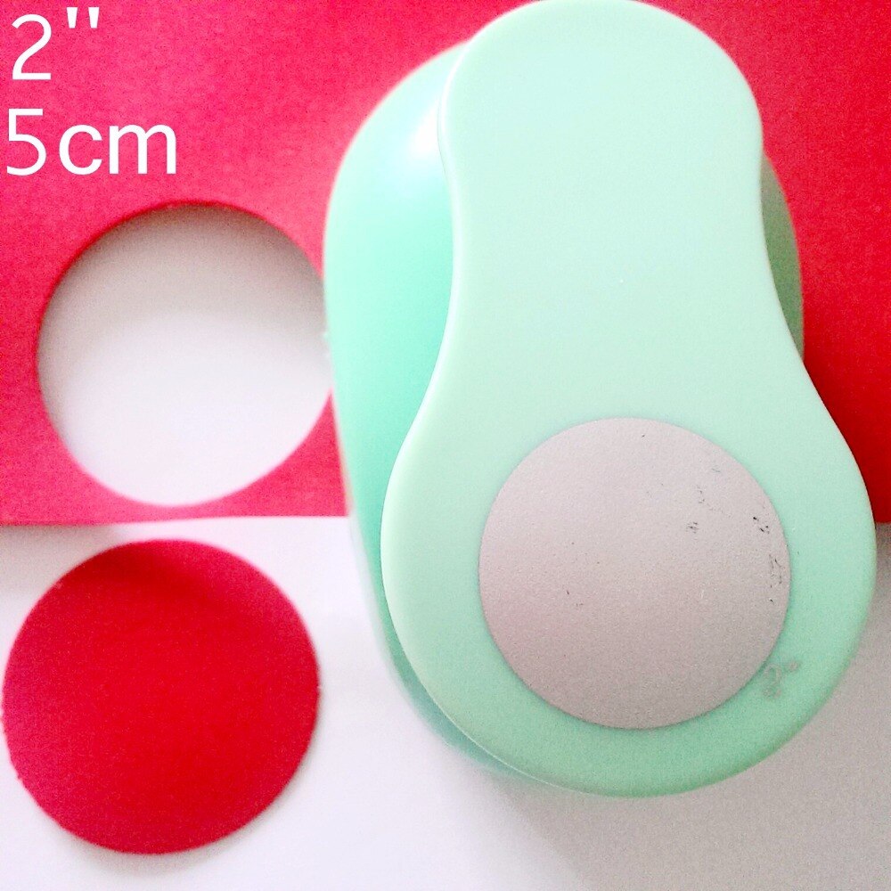 Extra Große 2 ''5 cm Kreis Furador Papier Puncher Scrapbooking Stempeln Handwerk Perfurador Diy Puncher Papier Kreis Schneider 3178B