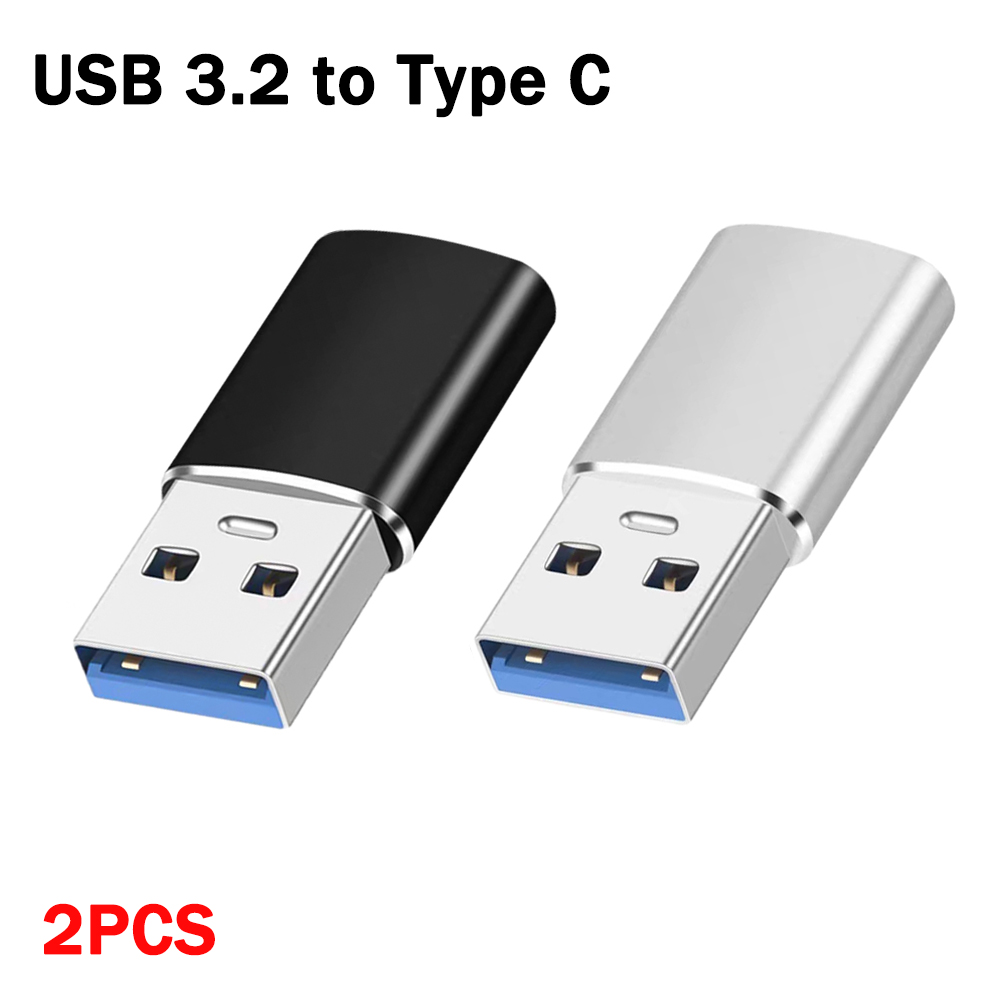 Mobile Phone Adapters USB 3.2 Male To Type C Female Fast Transmission Converters Support for IPhone 15Pro Samsung Laptop Carplay: Rose Gold