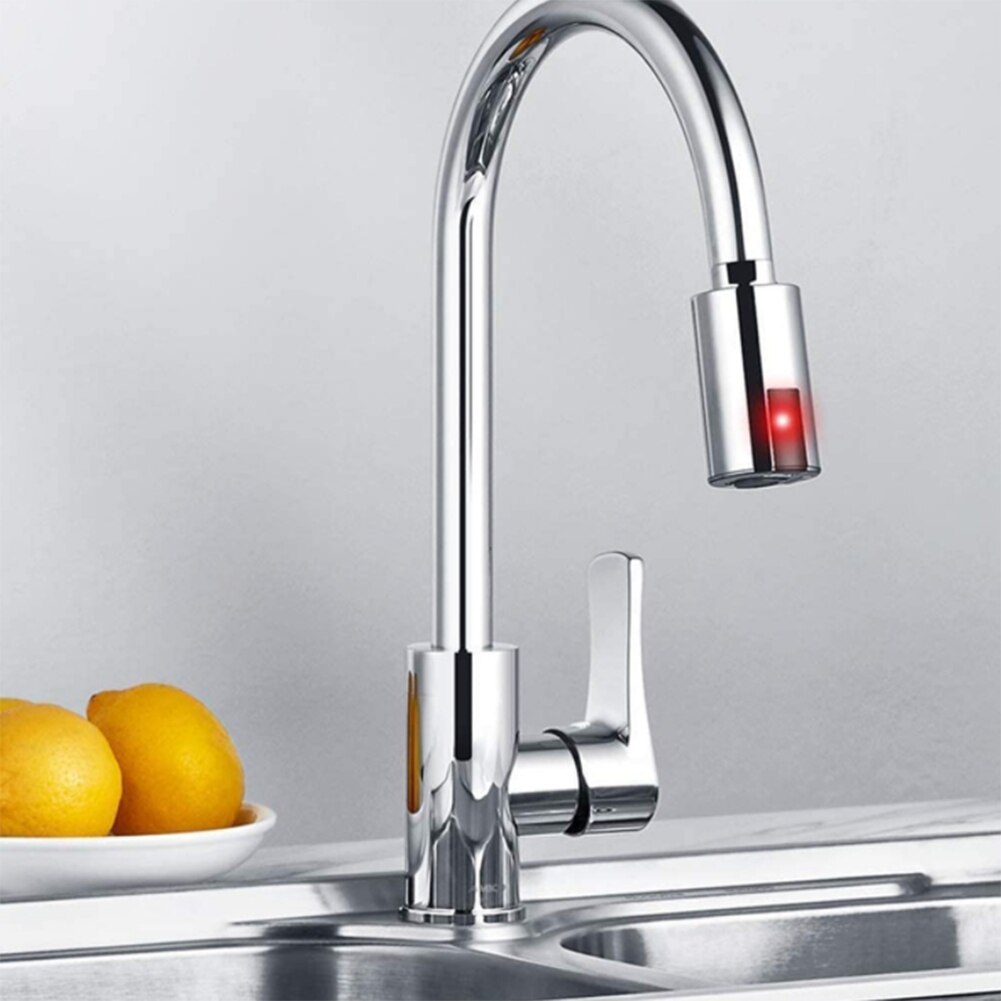 Sensor Faucet Water Saving Device Non-Contact Faucet Kitchen Bathroom Automatic Inflatable Sensor Faucet