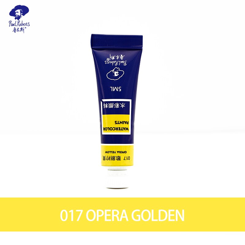 Officiële paul rubens 5ml aquareltubes 1 st operaserie fluorescerende kleuren kunstleverancier voor studenten en beginners: Opera geel