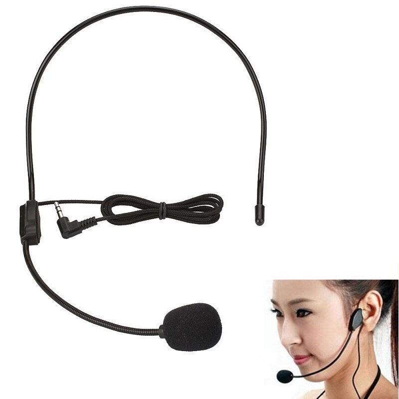 BCMaster 3.5mm Wired Headset Headset Microfoon Microfono MICROFOON Voor Voice Versterker: Normal