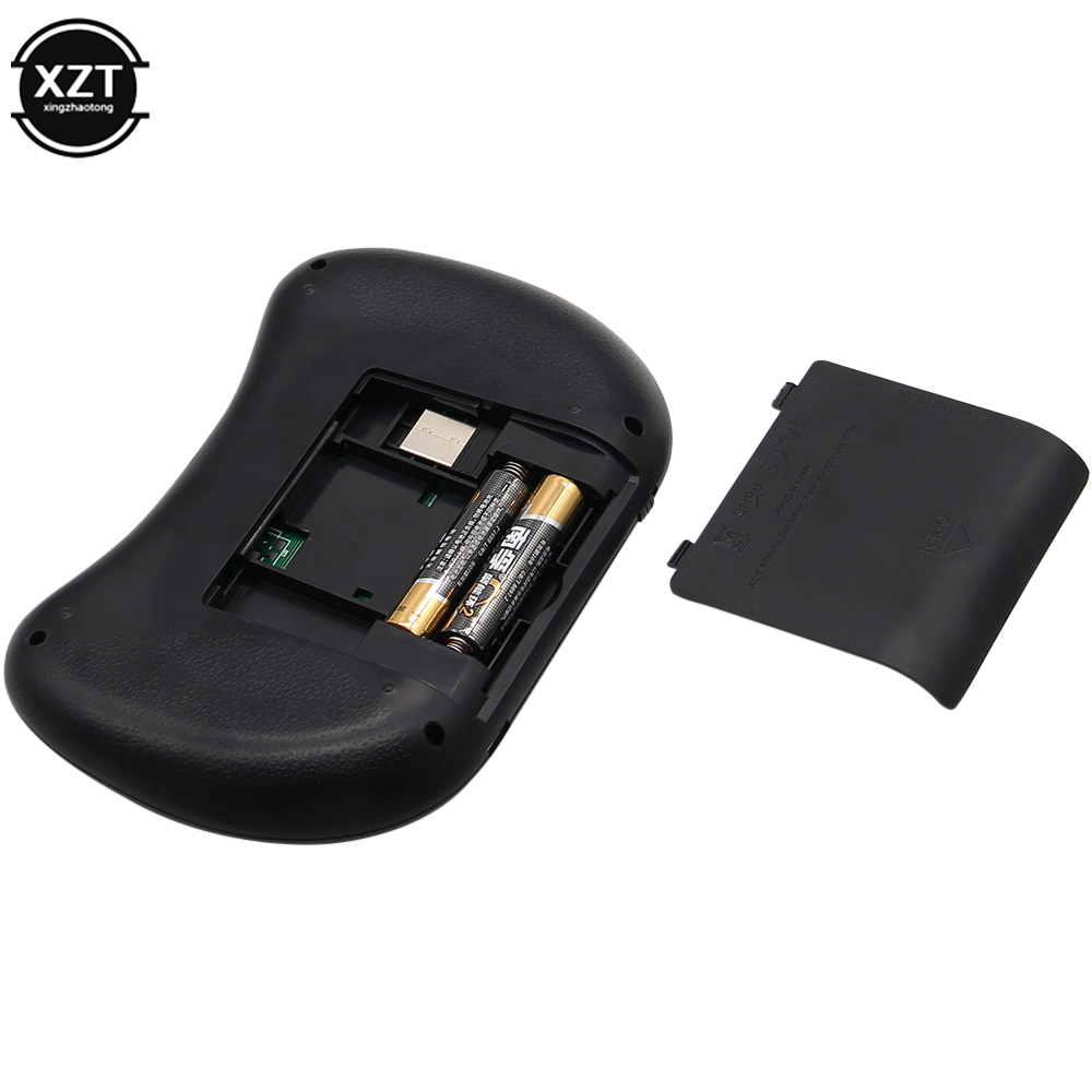 2.4G Mini Draadloos Toetsenbord 3 Kleur Backlit I8 Engels Russisch Air Mouse Touchpad Afstandsbediening Voor Laptop TV BOX USB Ontvanger