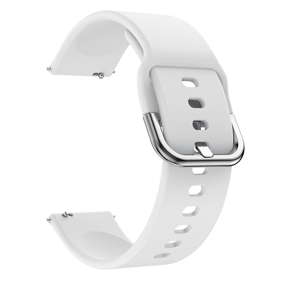 Pour Redmi montre 3 Bracelet actif sport Silicone Bracelet de remplacement Correa pour Xiaomi Redmi montre 3 Lite Bracelet actif: BLANC / 14mm
