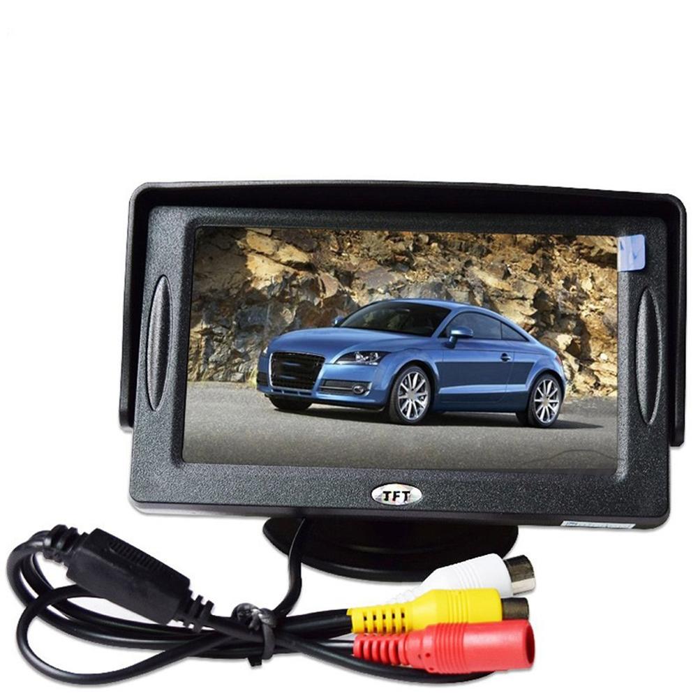 Auto Anzeige 4,3 Zoll Tft Digital Lcd Bildschirm Kleine Tv Zwei-Weg Av Eingang Priorität Zwei-weg Video Eingang