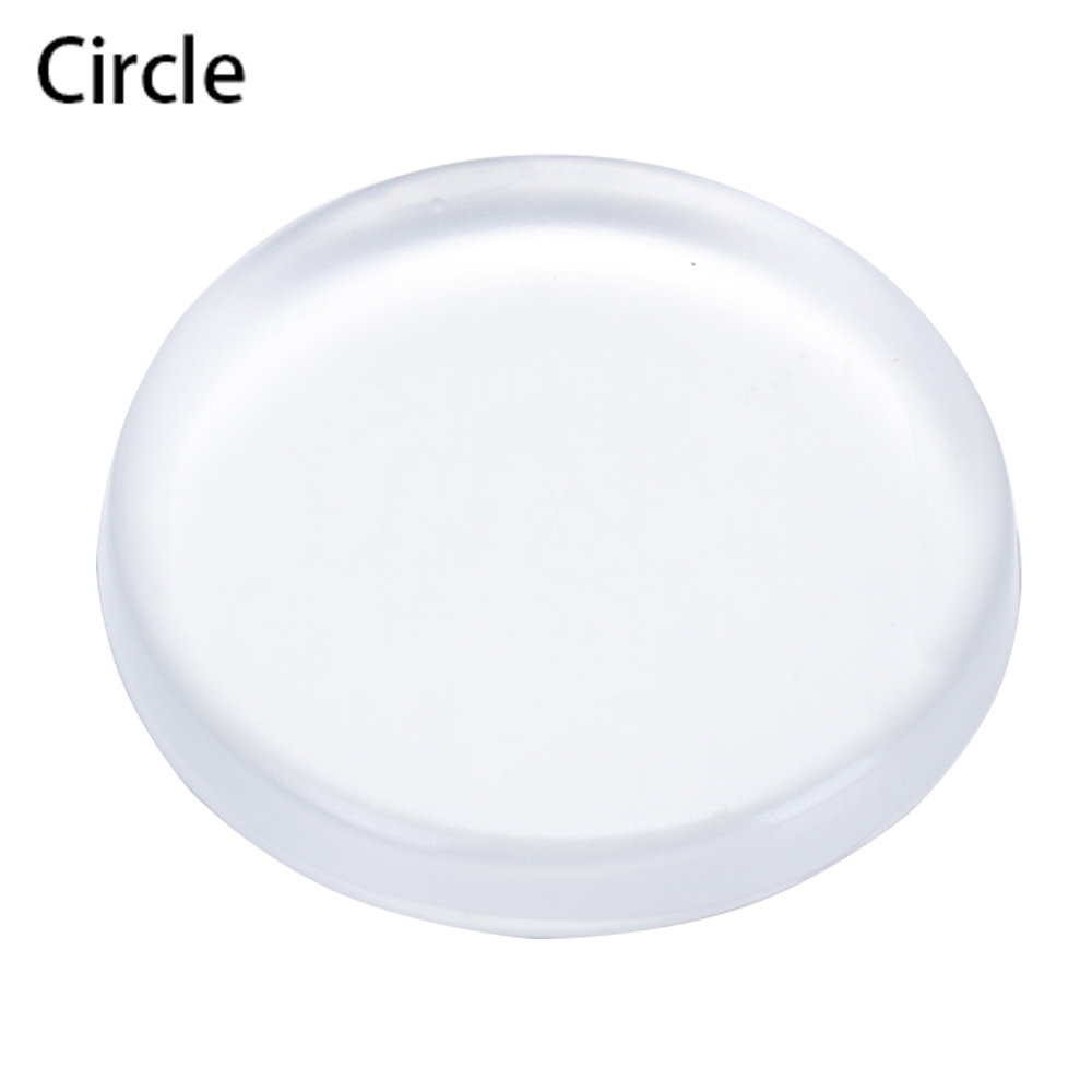Mute Deur Stoppers Muur Bescherming Veiligheid Schokdemper Deurklink Bumpers Security Pu Waterable Transparante Muur Protectors: Translucent