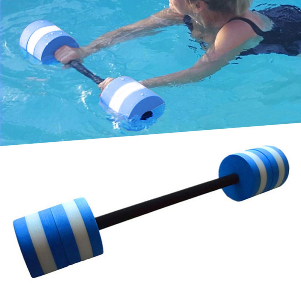 Water Aquatic Barbell Aerobics Dumbbell Pool Aqua Exercise Fitness EVA Barbell
