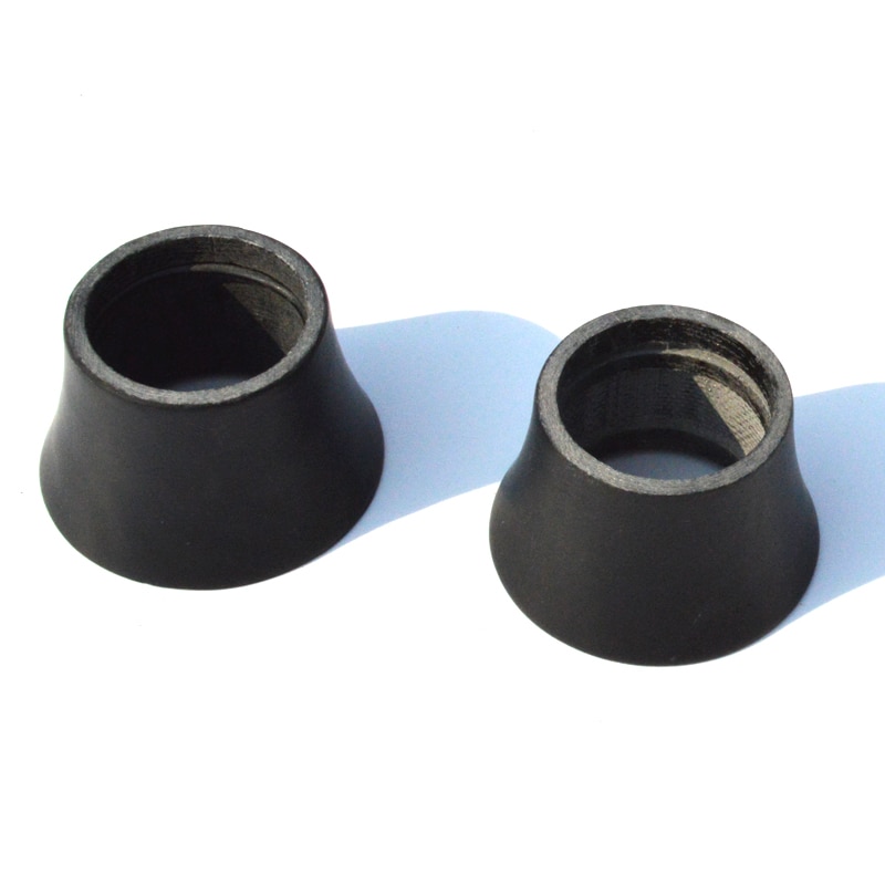 Horquilla espaciadora para bicicleta, pieza de fibra de carbono mate, sin logotipo, 20mm, 30mm, 40mm