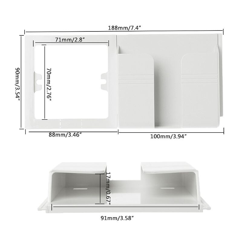 Prise murale support pour téléphone Mobile Smartphone support de charge supports de support prise pour interrupteur