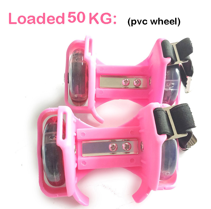 Flashing Roller Skating Shoes Small Whirlwind Pulley Flash Wheel heel Roller Skates Sports Rollerskate Shoes for Kids: Better quality pink