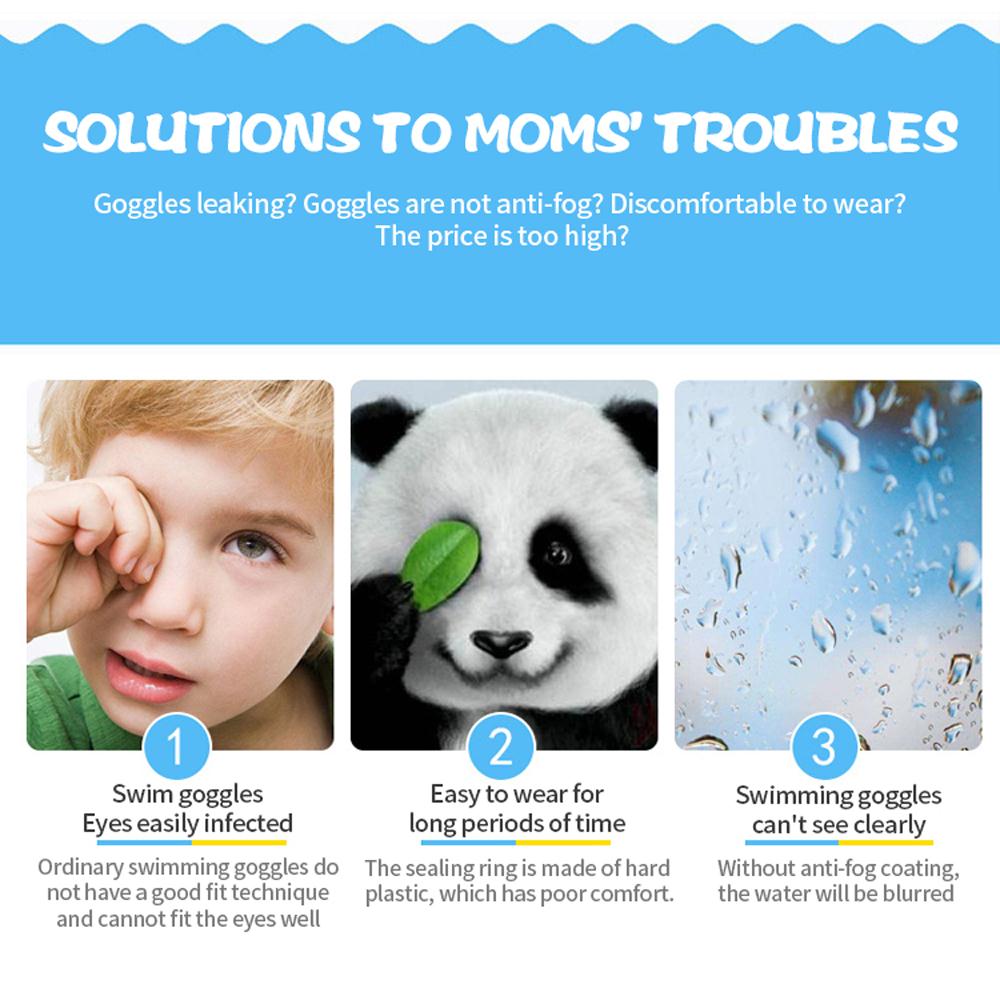 Goggles Swimming Goggles Adult Beach Diving Polycarbonate 5 Color Swimming Mirror Swim Anti Fog Breaststroke