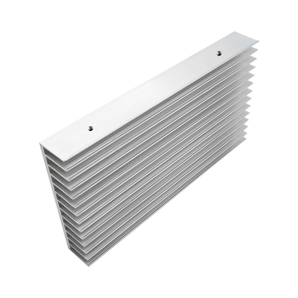 220x120x25mm 200W Heatsink for LED Lights Electronuics DIY 500g High Thermal Conductivity Aluminum Heat Sinks LED Radiator