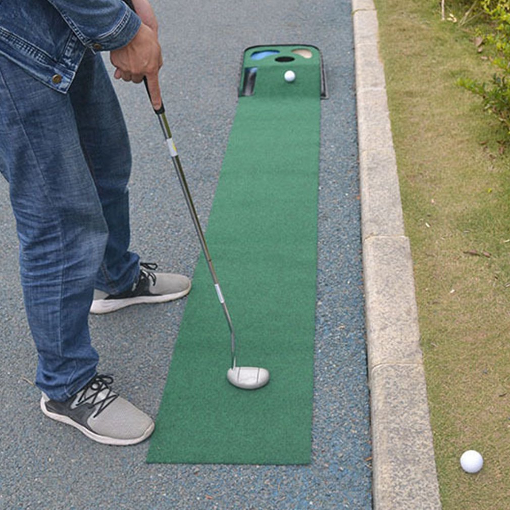 Golf Putting Mat Portable Mini Green Golf Putting Mat Indoor and Outdoor Golf Training Tools