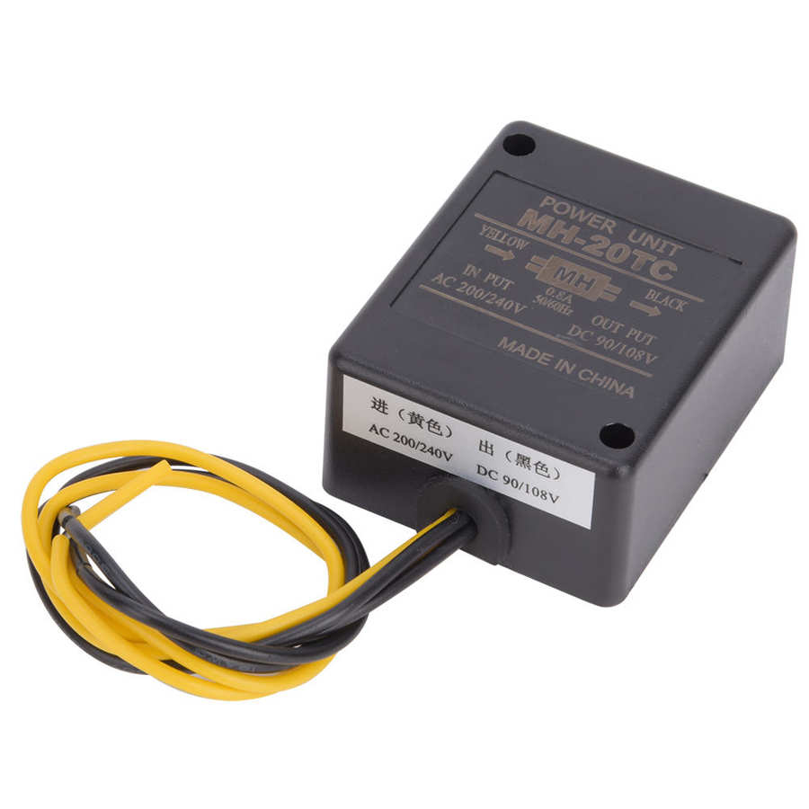 Fast Motor Brake Rectifier AC200V/240V Input DC90V/108V Output 0.8A 50Hz/60Hz MH-20TC Motor Rectifier