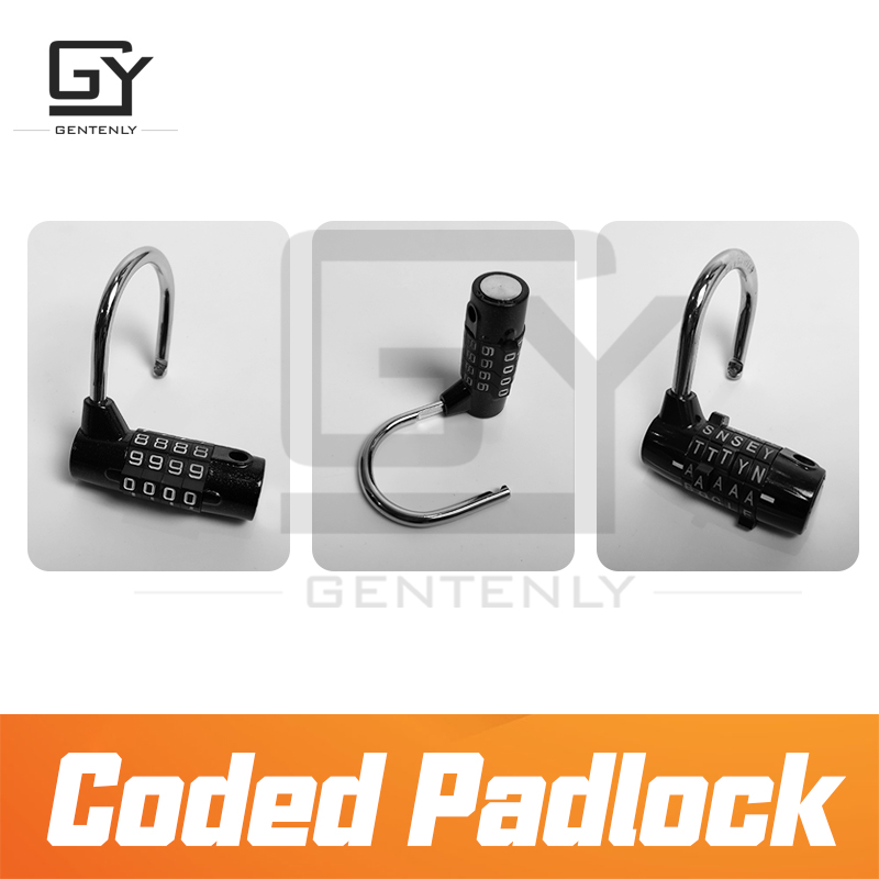 Escape Room Lock Password Letter Digit Metal Padlock Combination Puzzle Wide Shackle Escapement Time GENTENLY