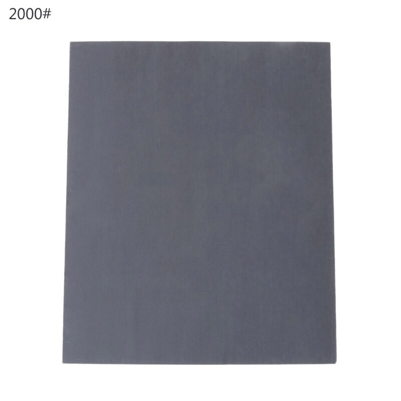 100/240/400/600/1000/2000 Grit Aluminium Oxide Wet & Dry Abrasive Sanding Paper U50A: 1200#